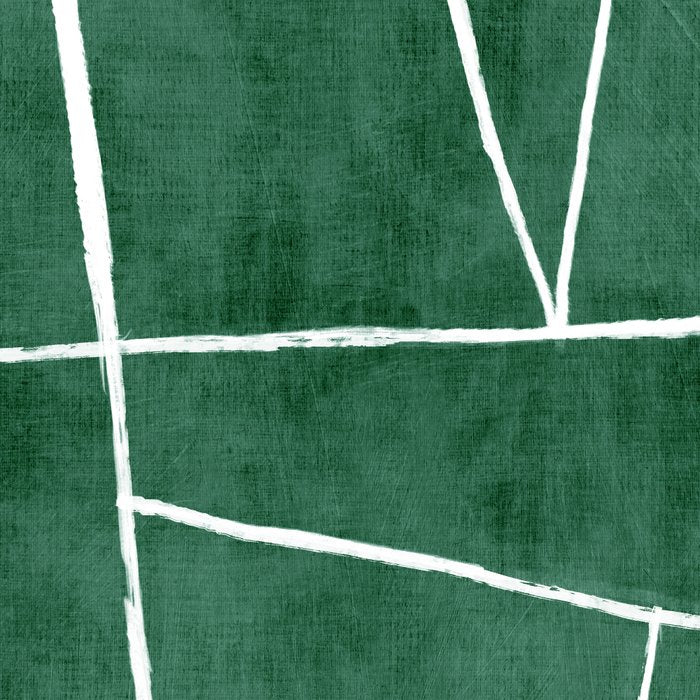 Abstract Dark Green Geometric Art White Line Design Coffee Mug Gallery Image 2