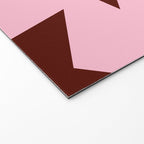 Pink and Burgundy Big Ol Stars Welcome Mat Gallery Image 2