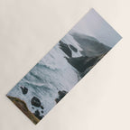Waves Below Pines - Pacific Northwest Coast Wall Art Yoga Mat Gallery Image 1