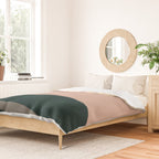 "Today I Will Find Peace Running Wild In The Chaos Of Things." Duvet Cover Gallery Image 2
