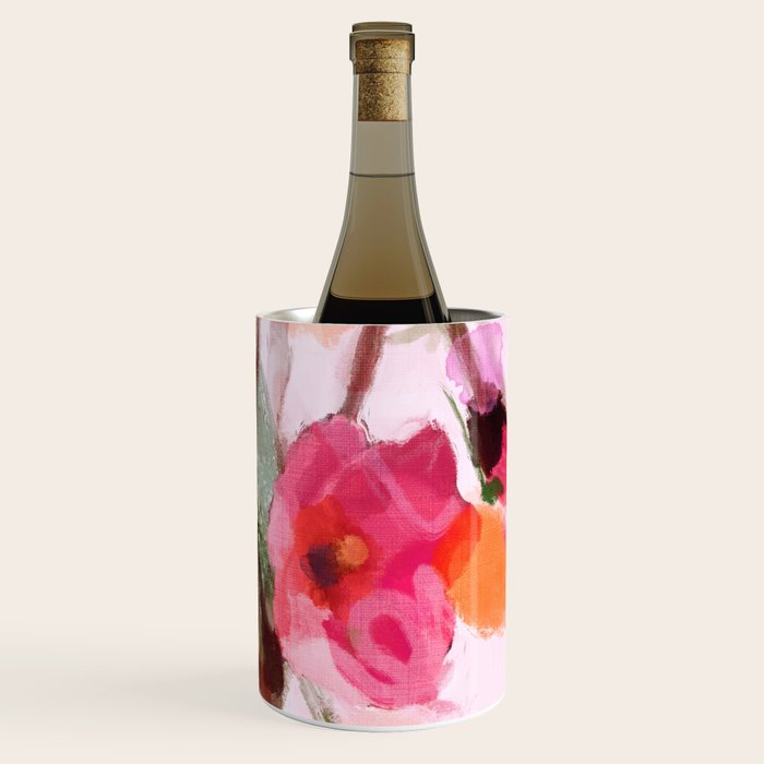 floral abstract 3 22 Wine Chiller Gallery Image 3