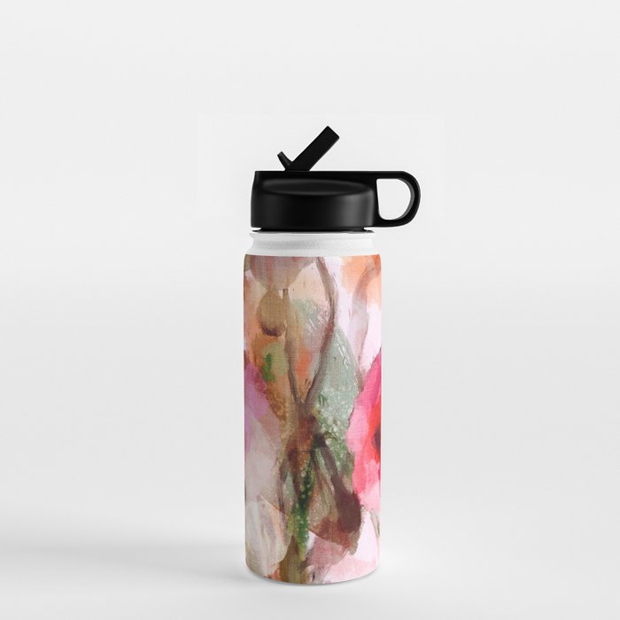 floral abstract 3 22 Water Bottle Gallery Image 1