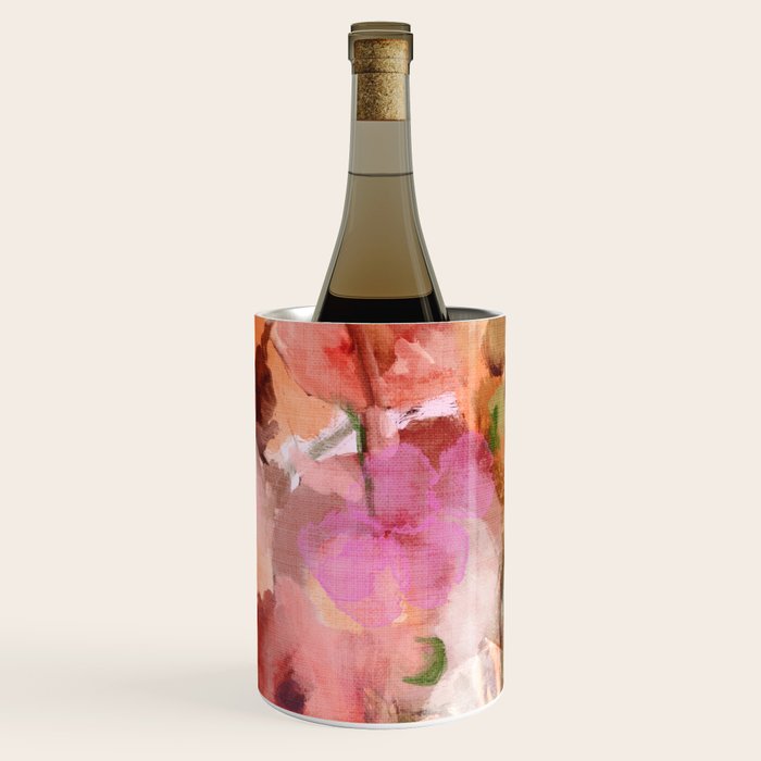 floral abstract 3 22 Wine Chiller Gallery Image 2