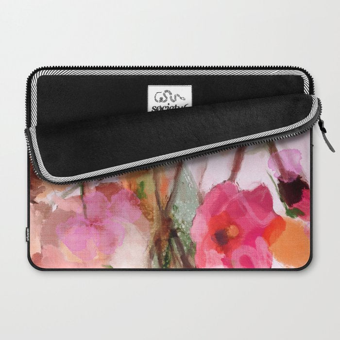 floral abstract 3 22 Laptop Sleeve Gallery Image 2