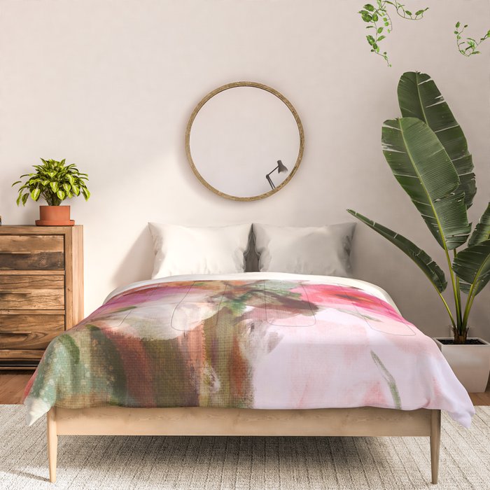 floral abstract 3 22 Comforter Gallery Image 3