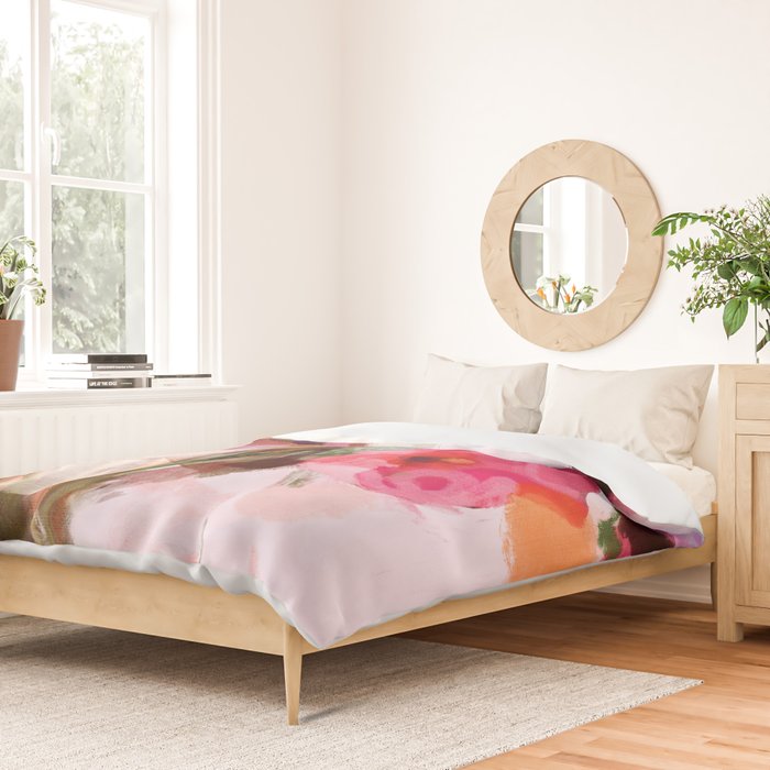floral abstract 3 22 Duvet Cover Gallery Image 2