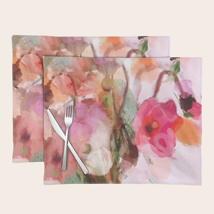 floral abstract 3 22 Placemat Gallery Image 1