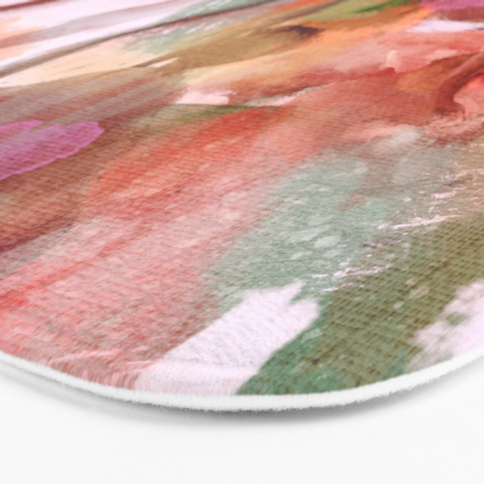 floral abstract 3 22 Bath Mat Gallery Image 3