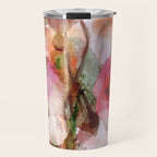 floral abstract 3 22 Travel Mug Gallery Image 1
