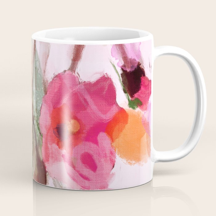 floral abstract 3 22 Coffee Mug Gallery Image 1