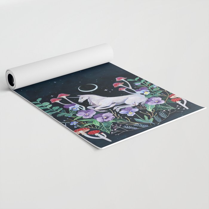 Unicorn Garden Yoga Mat Gallery Image 2