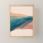 "Even Here, There Are All These Little Places Where The Light Gets In." Mini Art Print Gallery Image 1