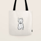 Milo the dog Tote Bag Gallery Image 1