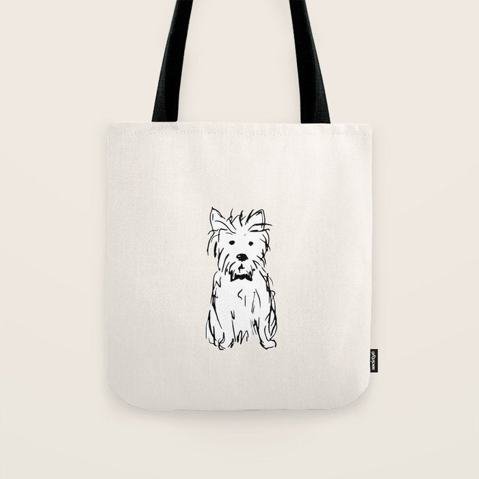 Milo the dog Tote Bag Gallery Image 1