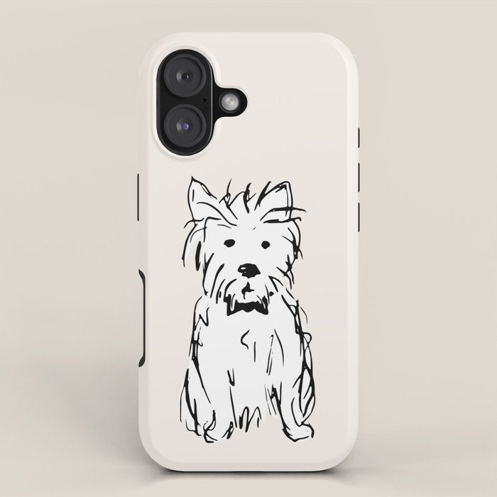 Milo the dog iPhone Case Gallery Image 1
