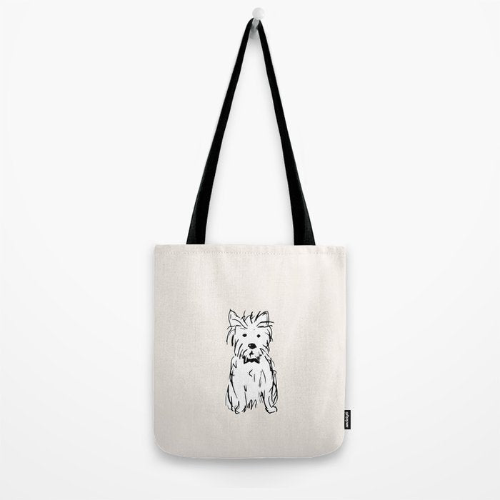 Milo the dog Tote Bag Gallery Image 2