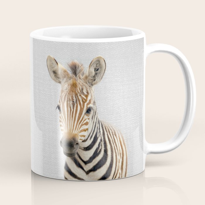 Baby Zebra - Colorful Coffee Mug Gallery Image 1