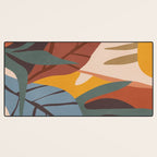 Abstract Art Jungle Desk Mat Gallery Image 3