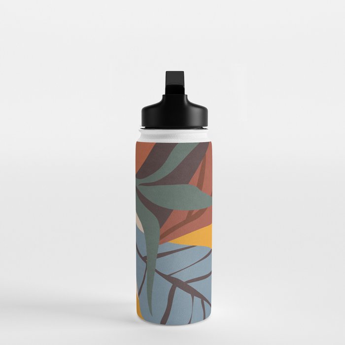 Abstract Art Jungle Water Bottle Gallery Image 3
