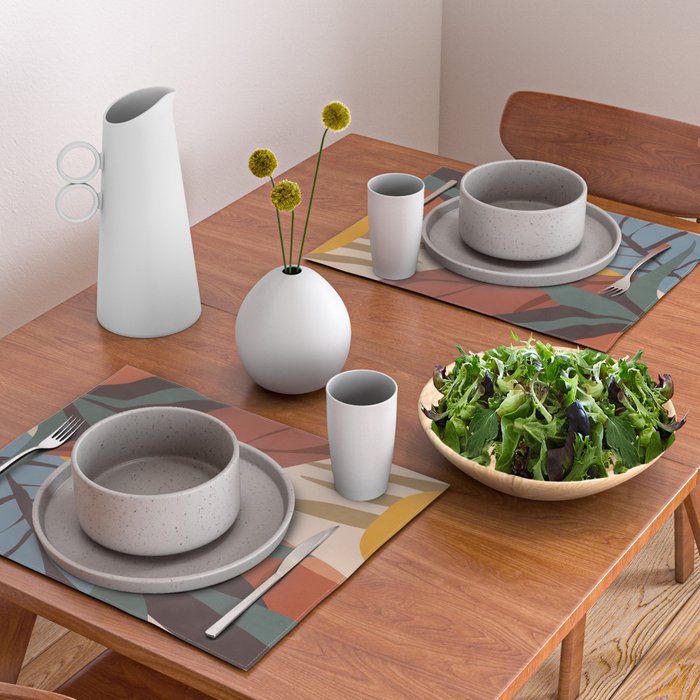 Abstract Art Jungle Placemat Gallery Image 2