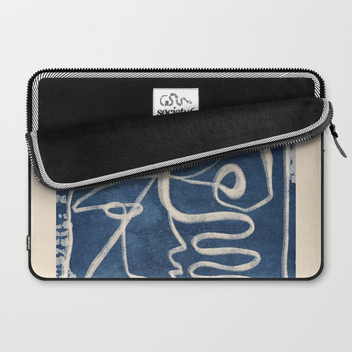 Abstract line art 200 Laptop Sleeve Gallery Image 2