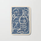 Abstract line art 200 Bath Mat Gallery Image 1
