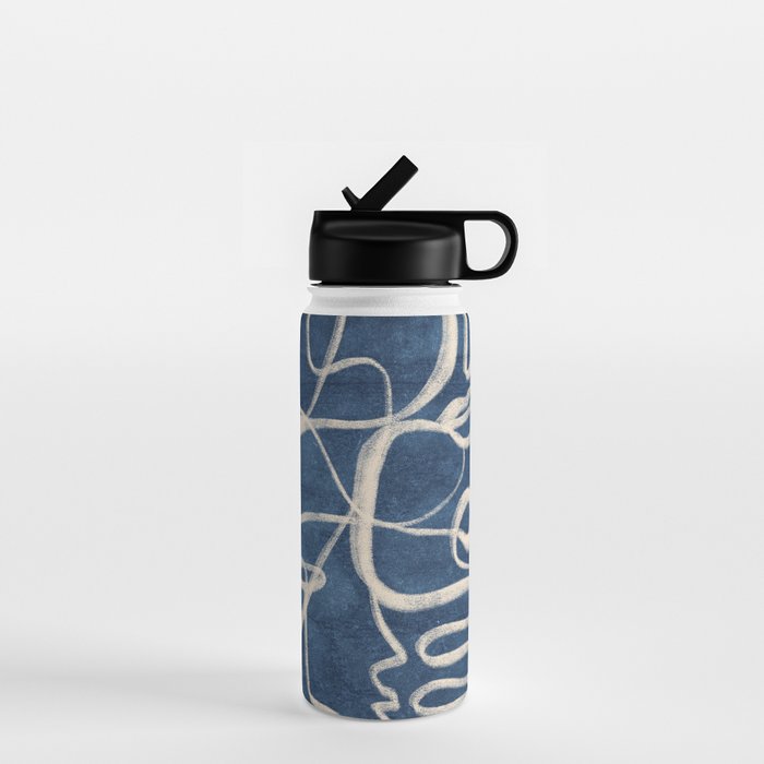 Abstract line art 200 Water Bottle Gallery Image 1