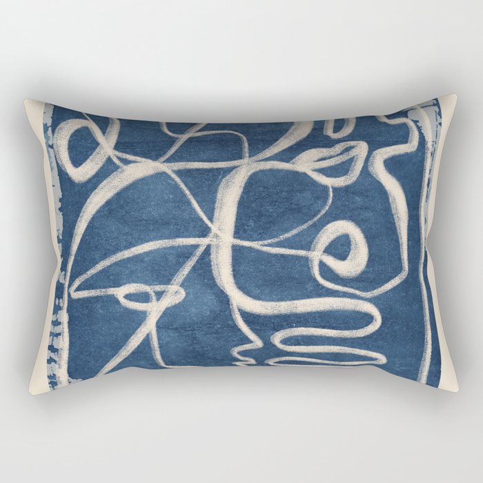 Abstract line art 200 Rectangular Pillow Gallery Image 2