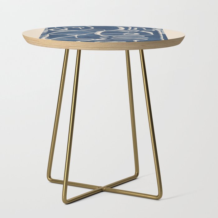 Abstract line art 200 Side Table Gallery Image 1