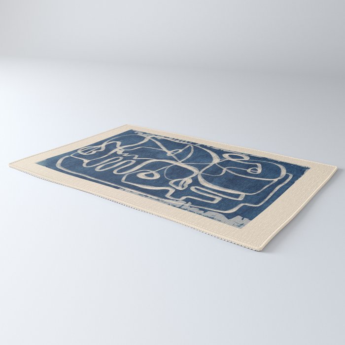 Abstract line art 200 Rug Gallery Image 3
