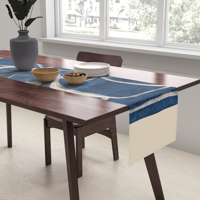 Abstract line art 200 Table Runner Gallery Image 2