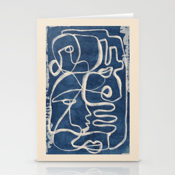 Abstract line art 200 Stationery Card Gallery Image 1
