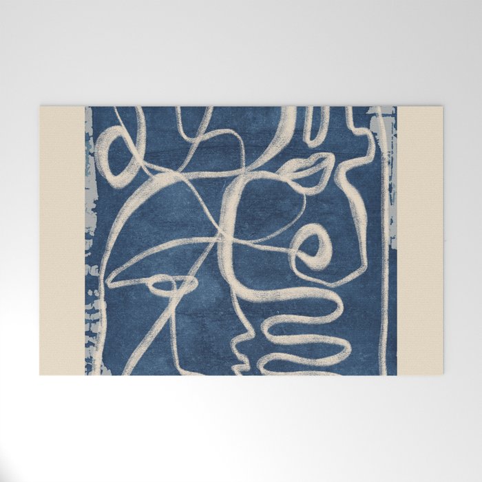 Abstract line art 200 Welcome Mat Gallery Image 1