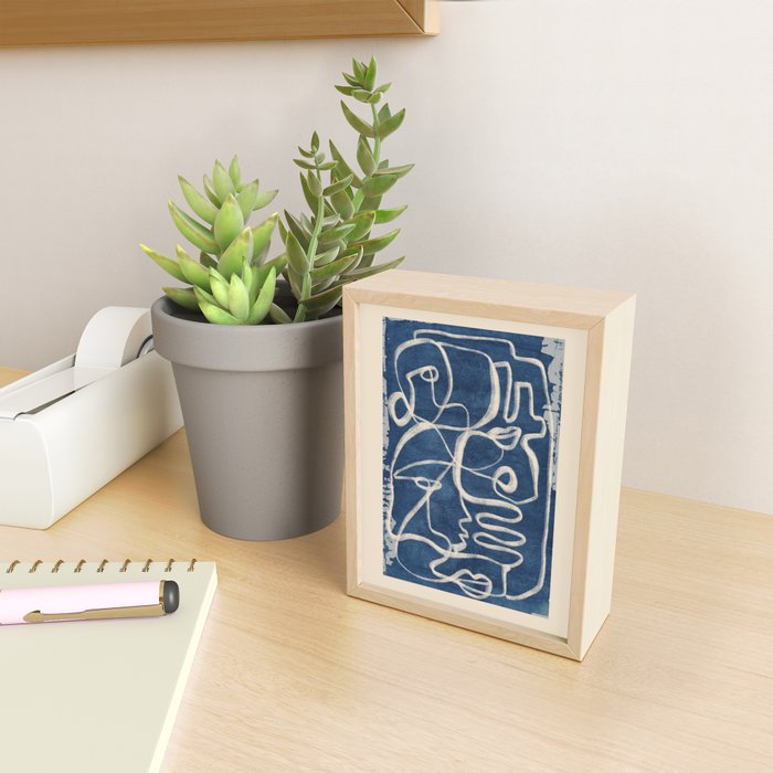Abstract line art 200 Mini Art Print Gallery Image 2