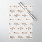 The Moody Puppies - Boxer Wrapping Paper Gallery Image 1