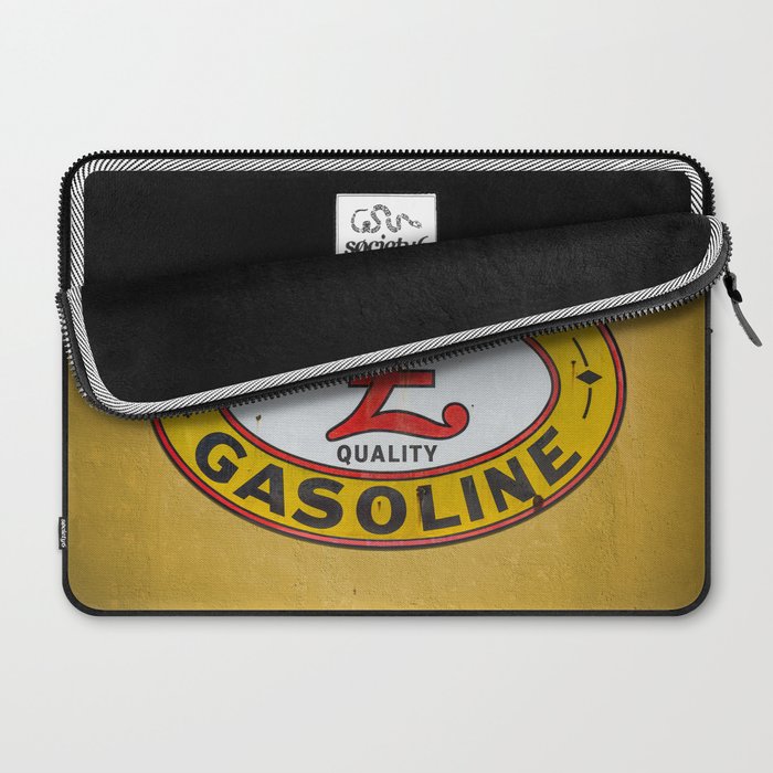 Vintage Sterling Gasoline Sign Laptop Sleeve Gallery Image 2
