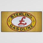 Vintage Sterling Gasoline Sign Desk Mat Gallery Image 3
