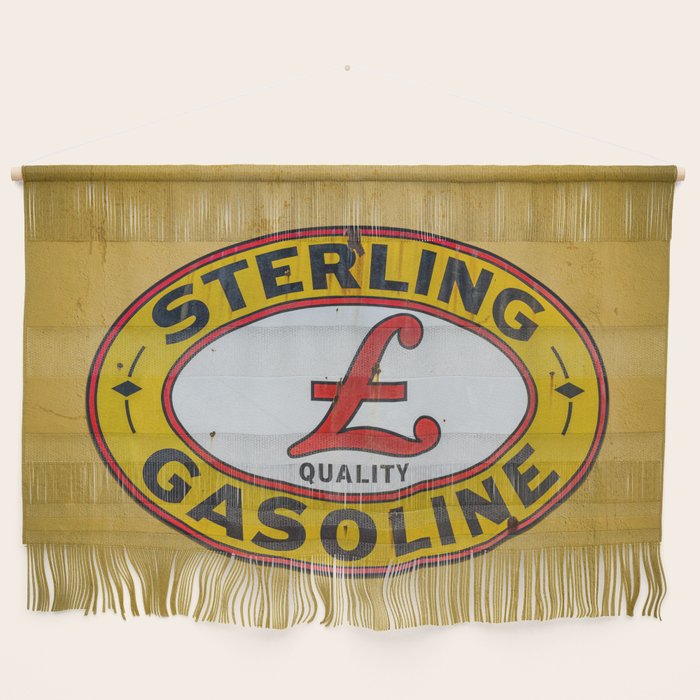Vintage Sterling Gasoline Sign Wall Hanging Gallery Image 1