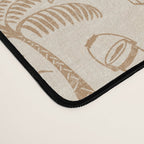 Baja - ochre gold Desk Mat Gallery Image 4