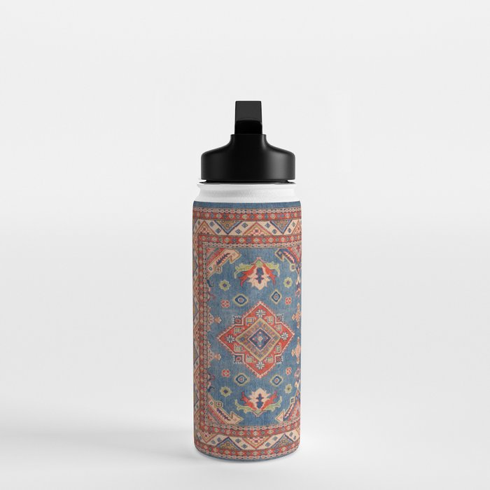 Blue Spring Tulips Water Bottle Gallery Image 3