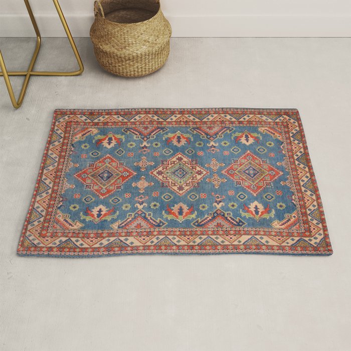 Blue Spring Tulips Rug Gallery Image 1