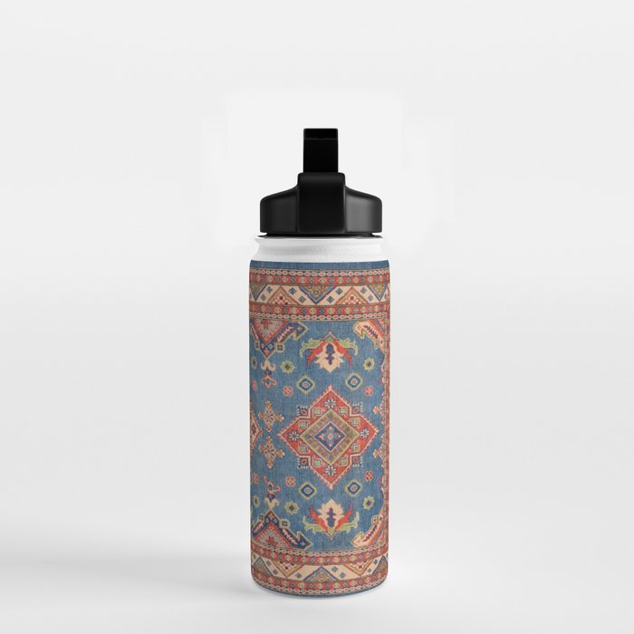 Blue Spring Tulips Water Bottle Gallery Image 2