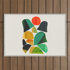 Mountains as the giants Outdoor Rug Gallery Image 1