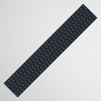 Dragonfly Pattern II Dark Blue Table Runner Gallery Image 3