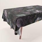 Mystic Moon Night Roses Botanical Flower Garden Tablecloth Gallery Image 1