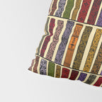 Whimsigothic Dark Academia Vintage Ornate Antique Books on Bookshelves Pillow Sham Gallery Image 4