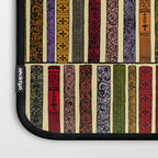 Whimsigothic Dark Academia Vintage Ornate Antique Books on Bookshelves Laptop Sleeve Gallery Image 3