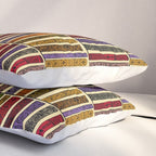 Whimsigothic Dark Academia Vintage Ornate Antique Books on Bookshelves Pillow Sham Gallery Image 3