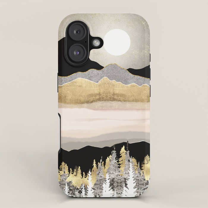 Winter Moon iPhone Case Gallery Image 1