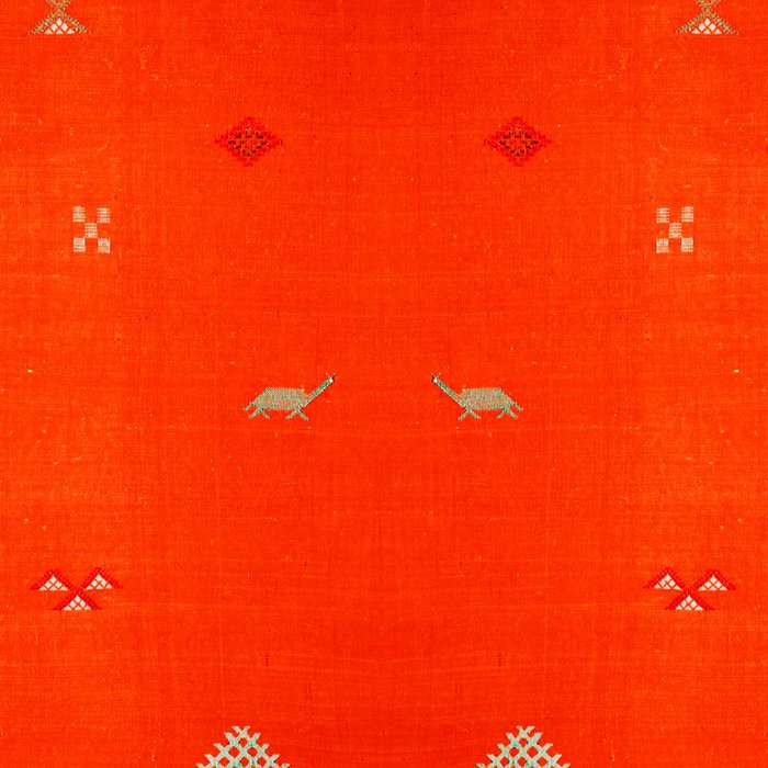N6 | Vintage Orange Anthropologie Moroccan Artwork. Coffee Mug Gallery Image 2